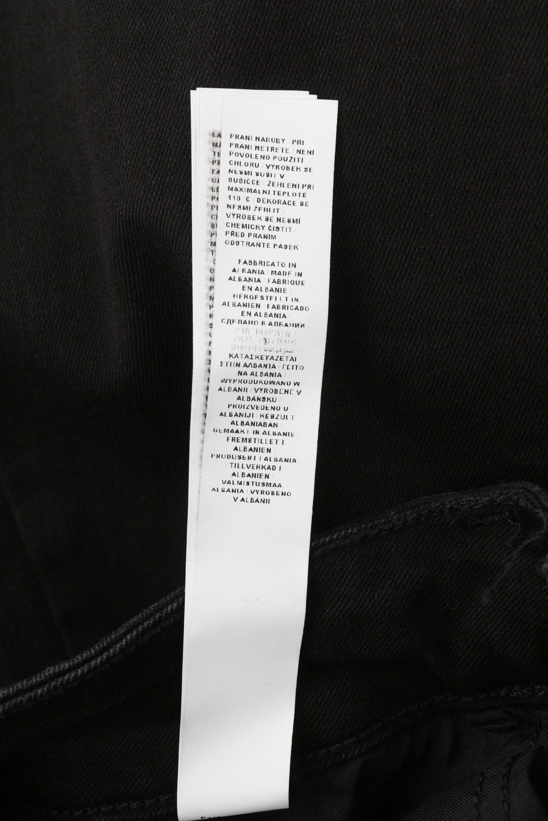 LIU JO Women's Jeans W27 Black Straight Leg High Waist Zip Fly Logo