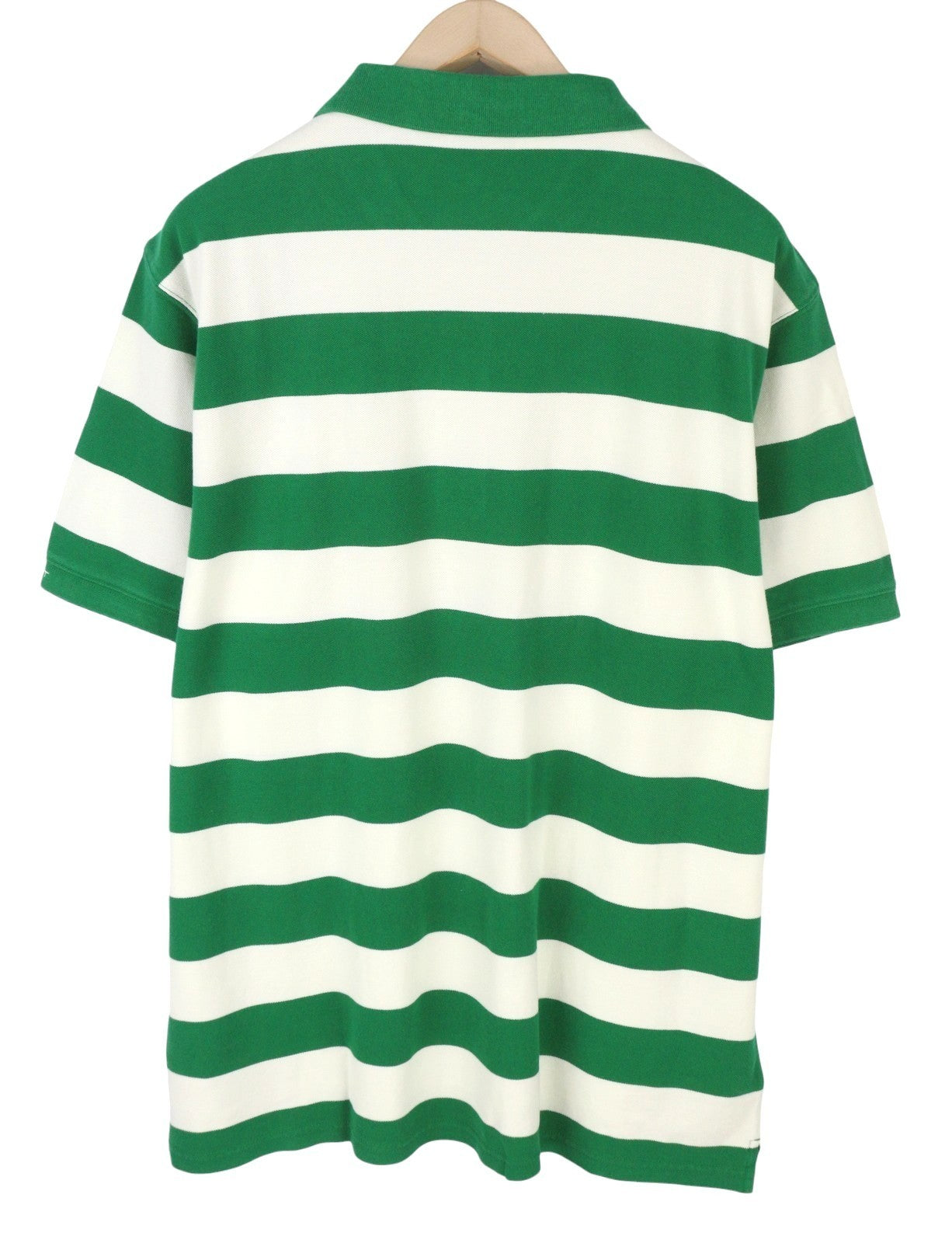 GANT Printed Barstripe Pique Rugger Men Polos 3XL Lavish Green Polo Neck