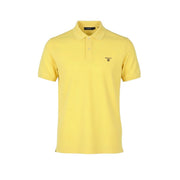 GANT Summer Pique SS Rugger Men T-Shirt M Brimestone Yellow Polo