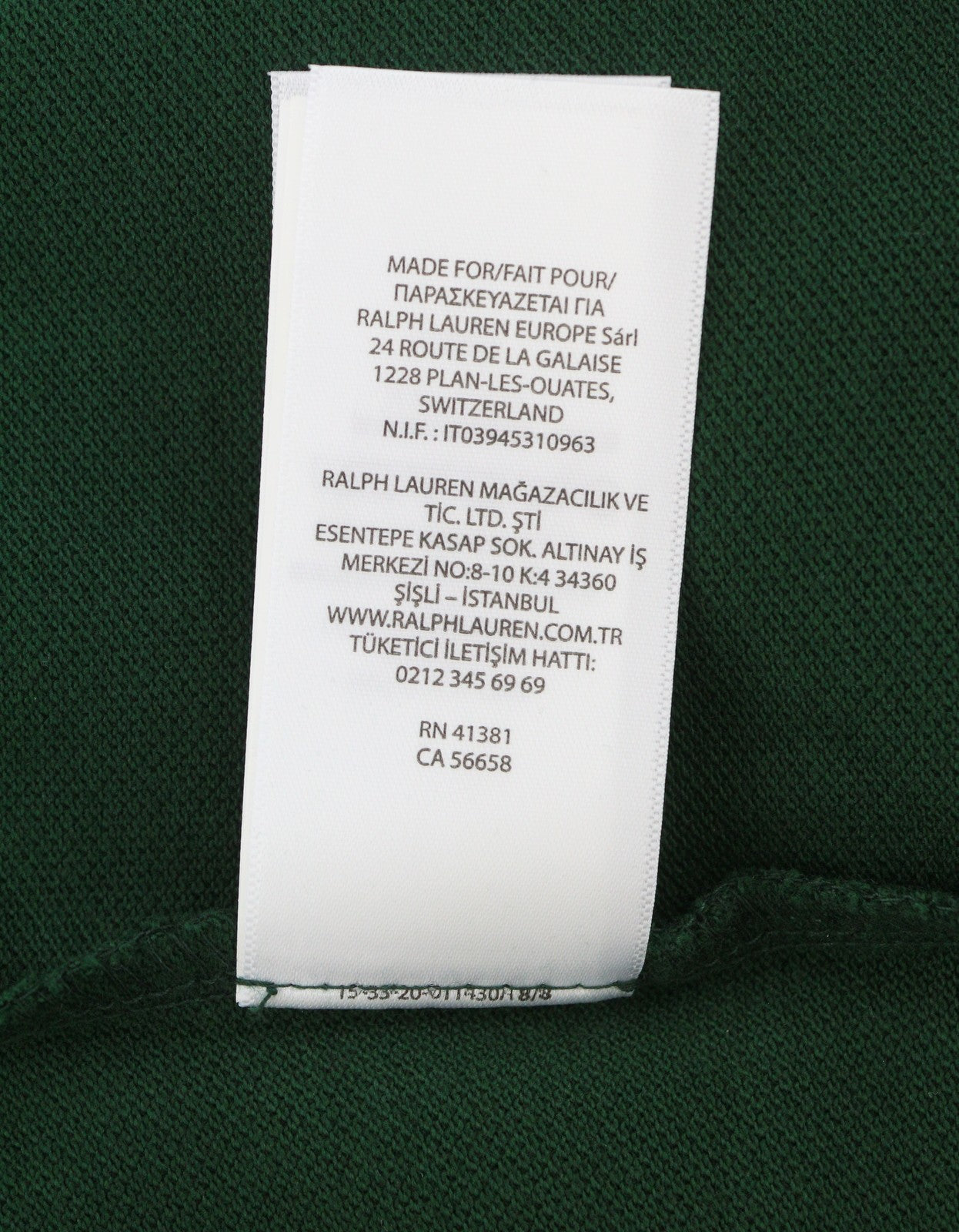 RALPH LAUREN Custom Slim Fit Men Polos XS Green Embroidered Logo Short Sleeved