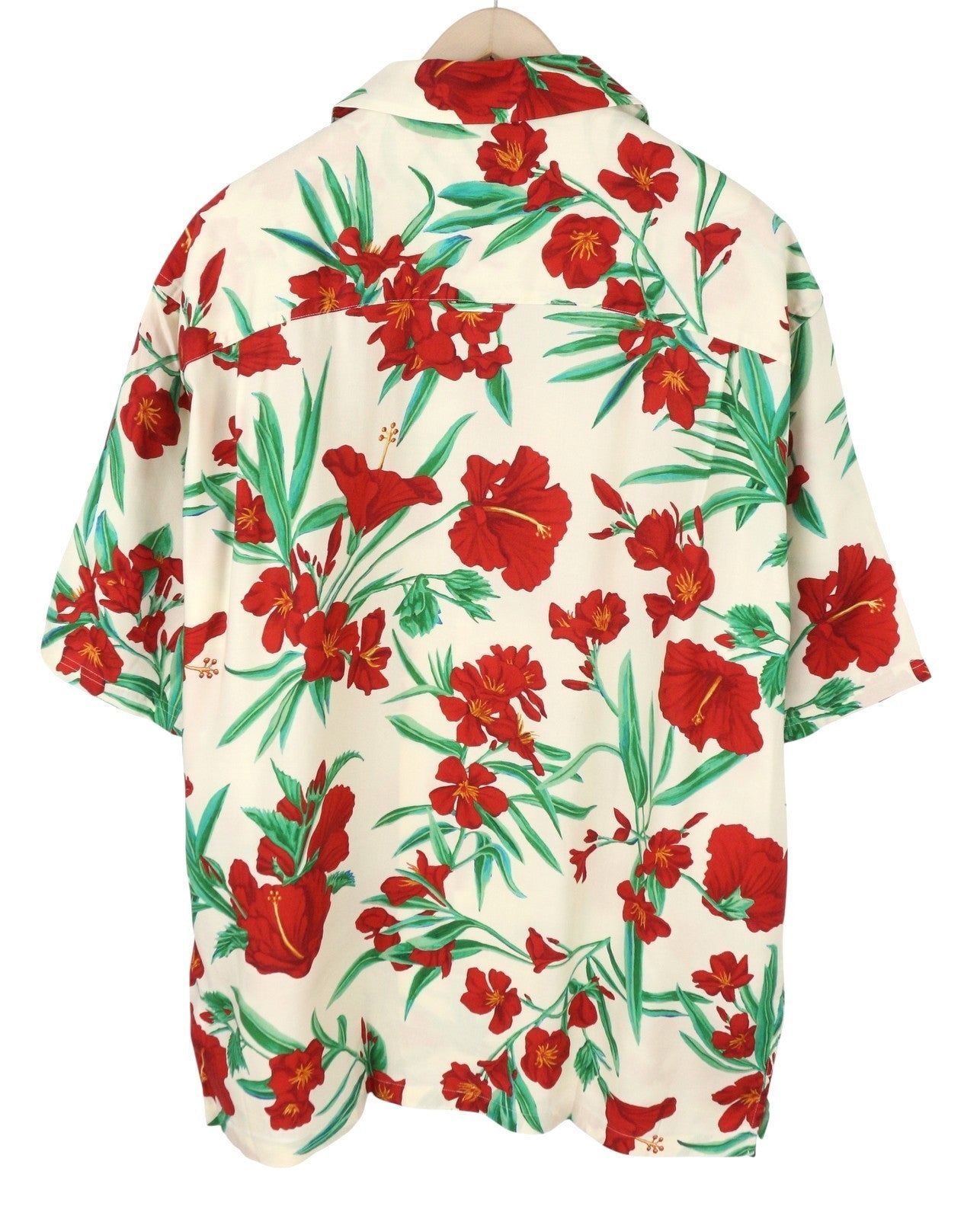 GANT Pure Prep Relaxed Men Shirt XL Short Sleeve Floral Print Button-Up RRP150