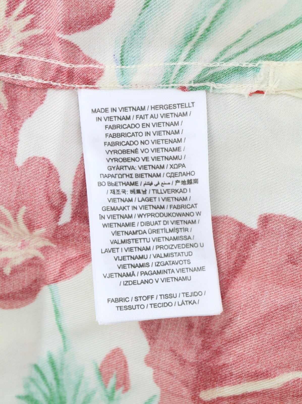 GANT Pure Prep Relaxed Men Shirt XL Short Sleeve Floral Print Button-Up RRP150