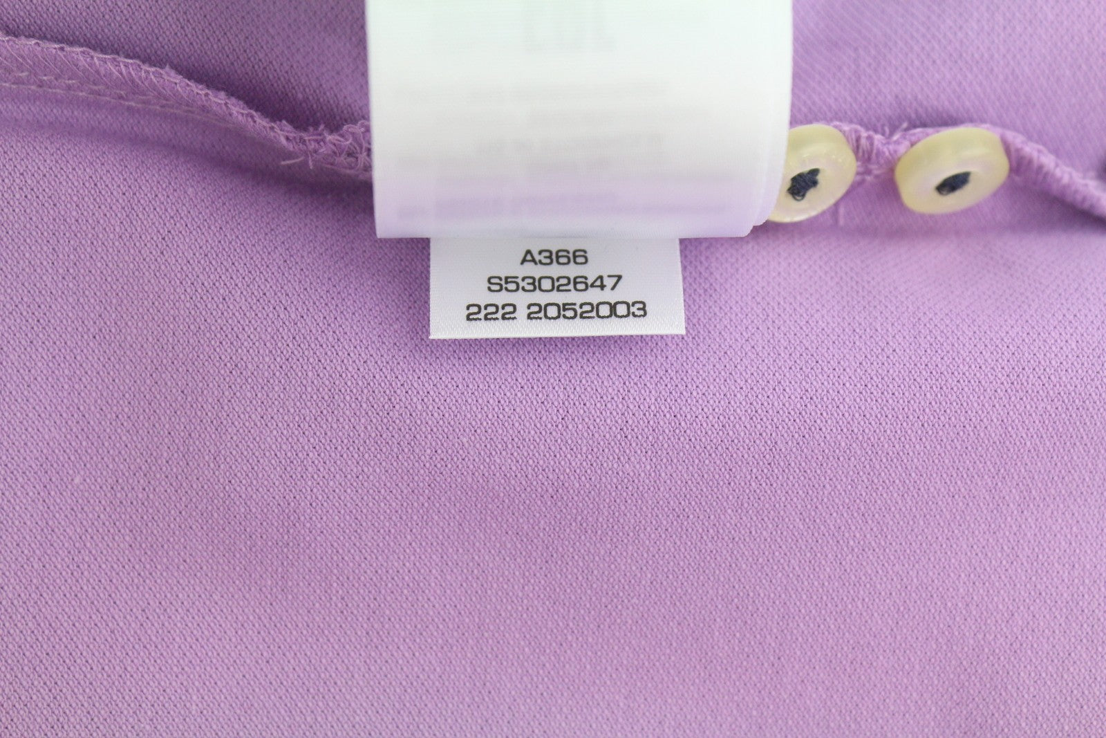 GANT Contrast Collar Pique SS Rugger Men T-Shirt M Orchid Lilac Polo Logo