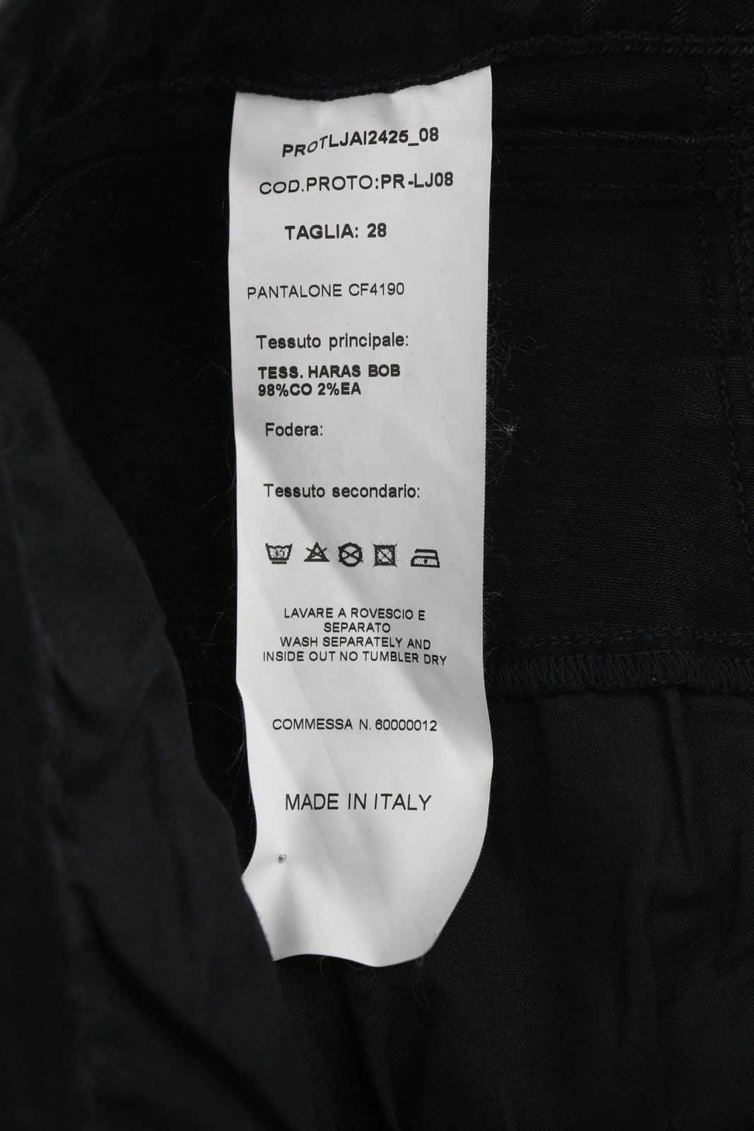 LIU JO Women Jeans W28 Black Fade Wash Bootcut Zip Fly High Waist Denim