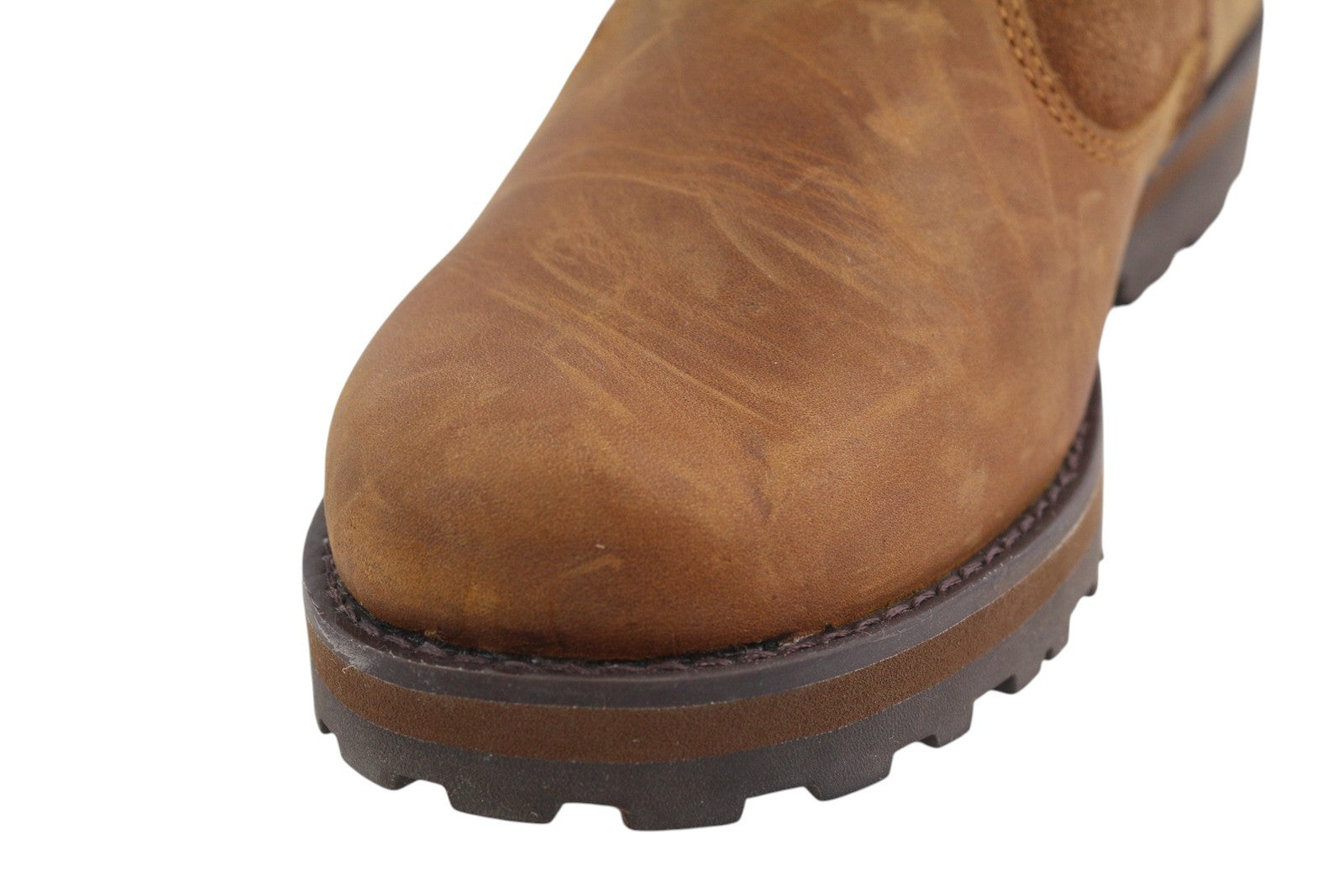 TIMBERLAND A28N5 Boy Boots EU36/37 Brown Leather Defender Repellent Wear