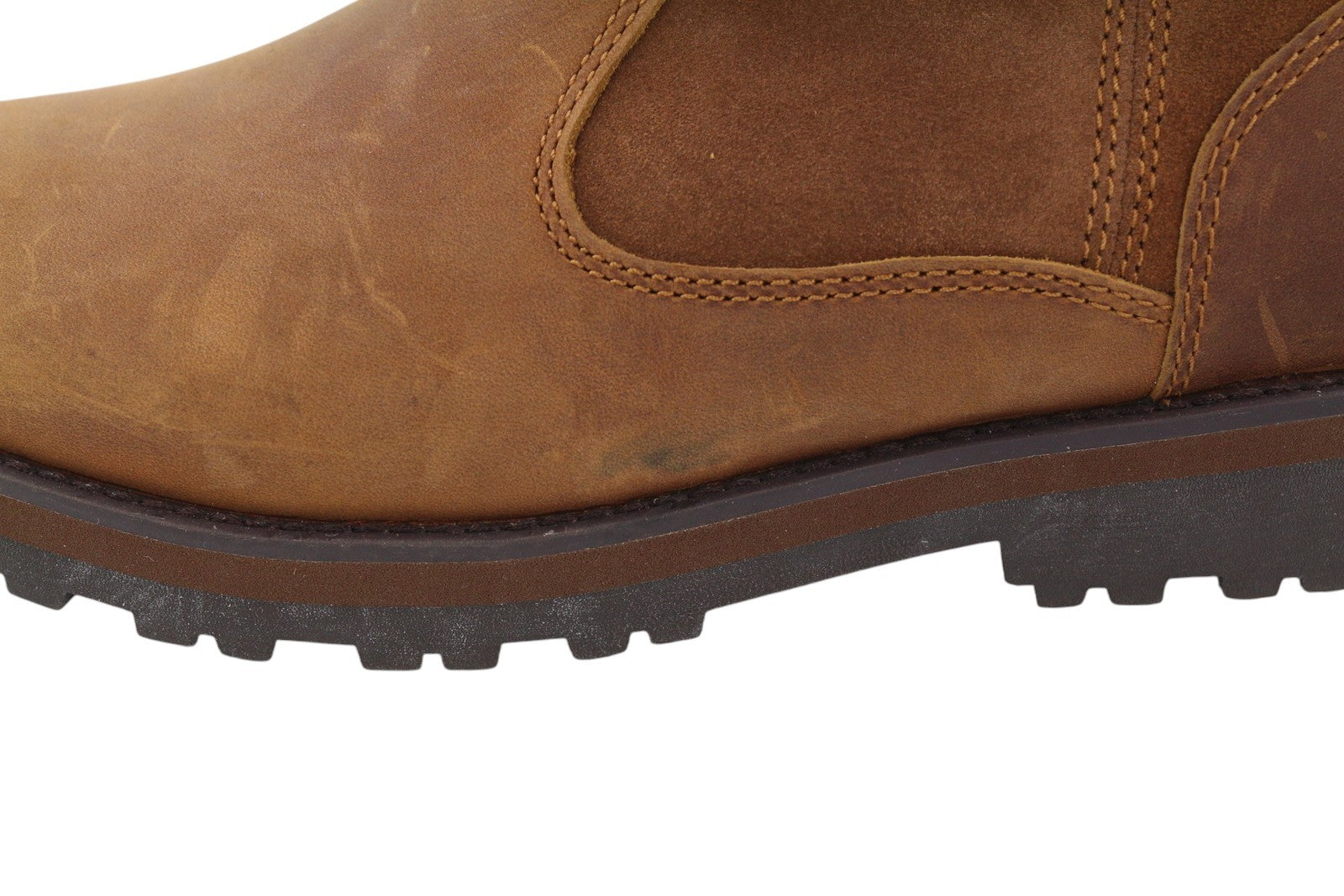 TIMBERLAND A28N5 Boy Boots EU36/37 Brown Leather Defender Repellent Wear