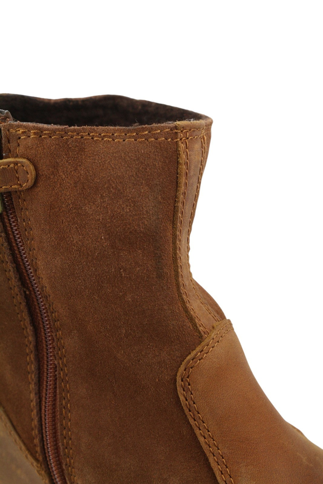 TIMBERLAND A28N5 Boy Boots EU36/37 Brown Leather Defender Repellent Wear