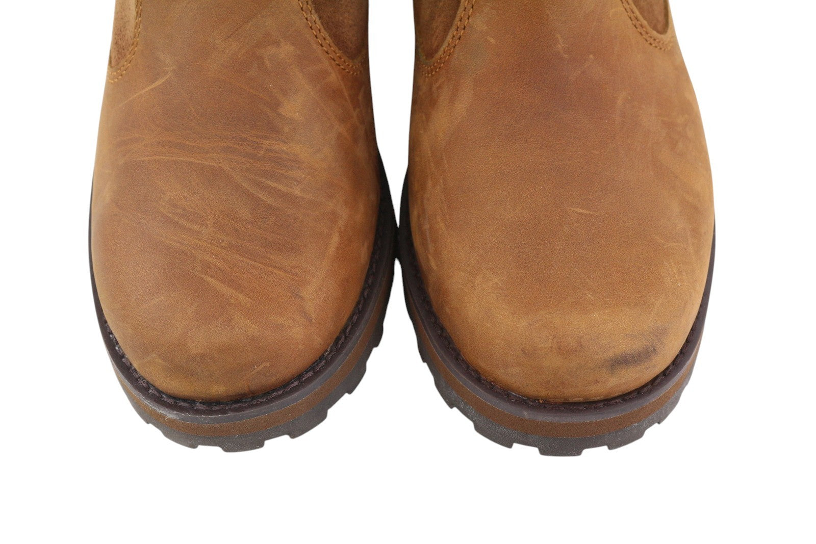 TIMBERLAND A28N5 Boy Boots EU36/37 Brown Leather Defender Repellent Wear