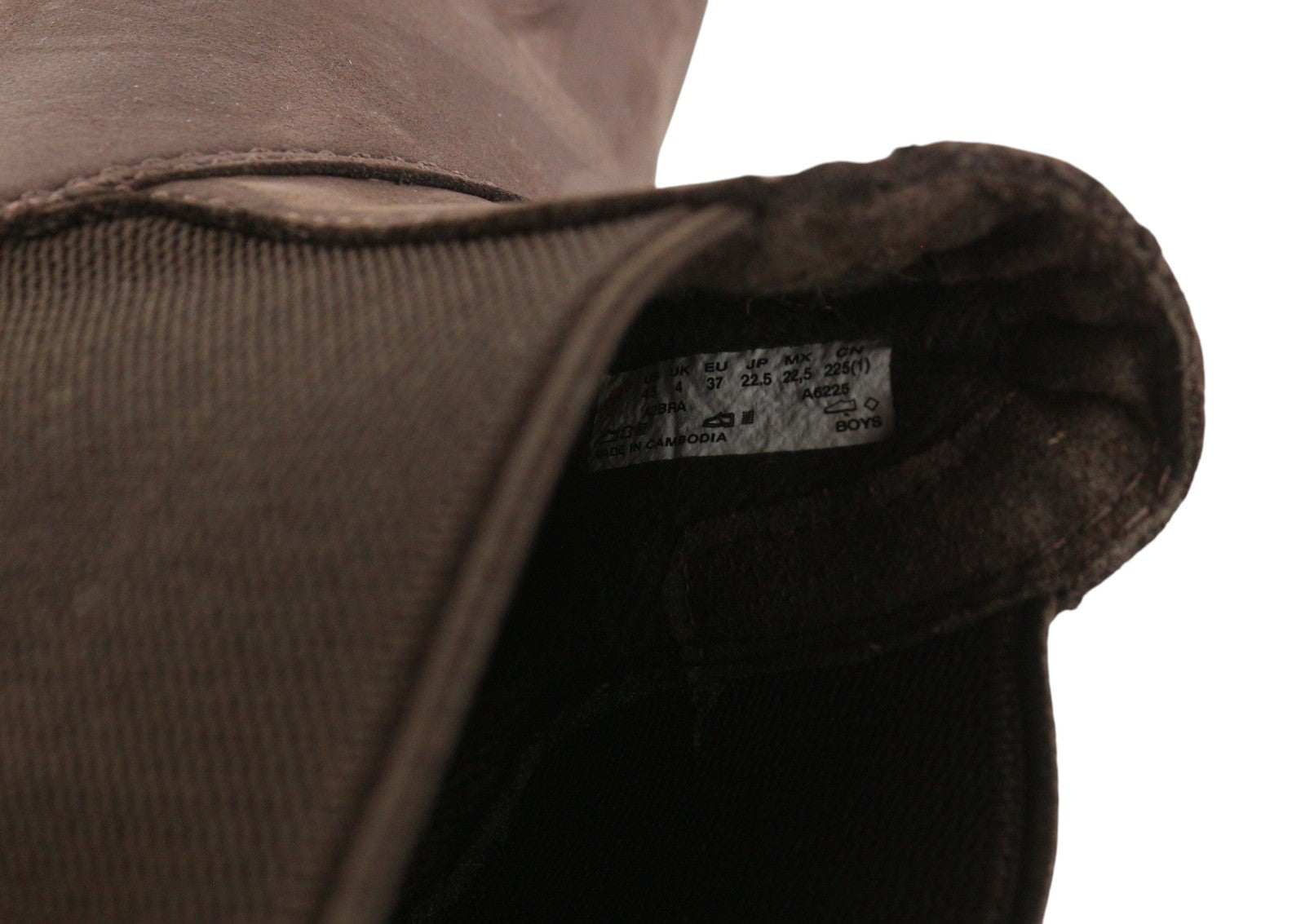 TIMBERLAND A2BRA Boy Boots EU36/37 Brown Leather Almond Toe Ankle Fit