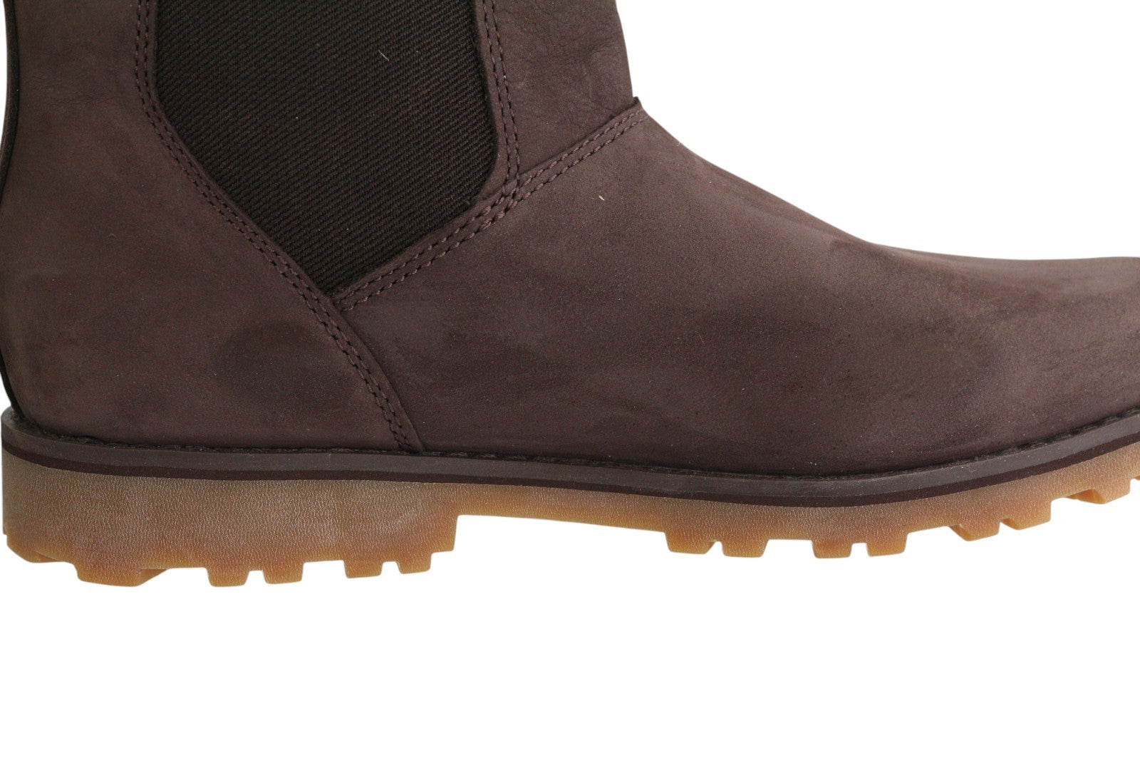 TIMBERLAND A2BRA Boy Boots EU36/37 Brown Leather Almond Toe Ankle Fit