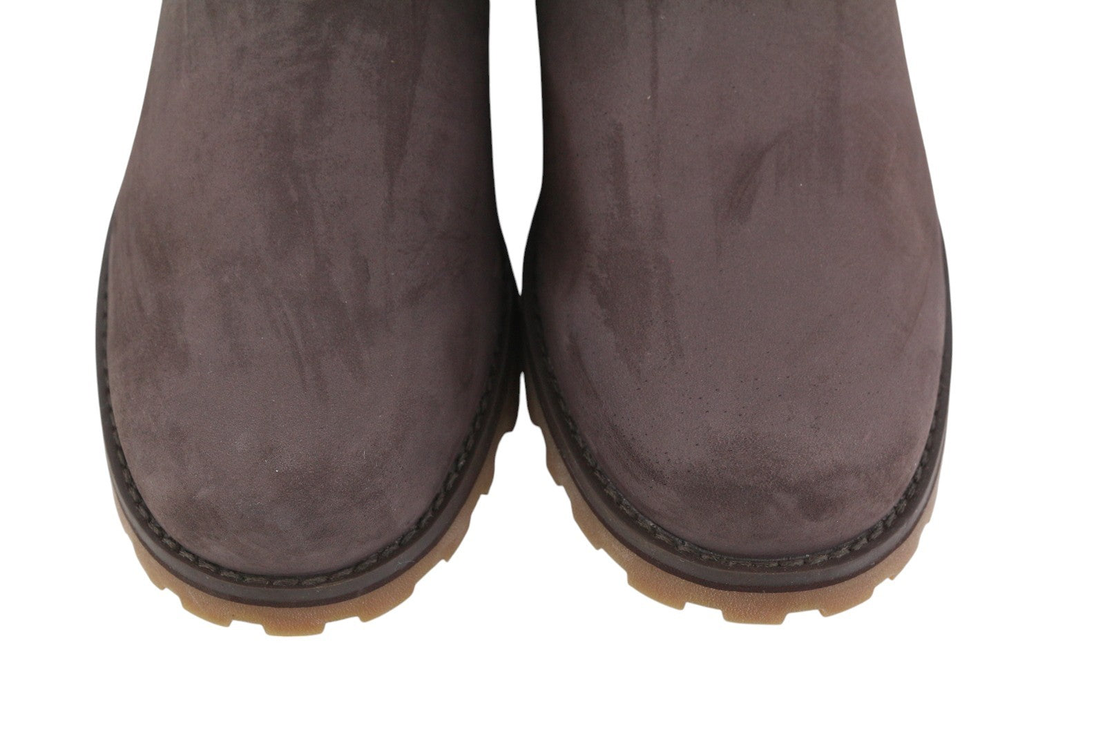 TIMBERLAND A2BRA Boy Boots EU36/37 Brown Leather Almond Toe Ankle Fit