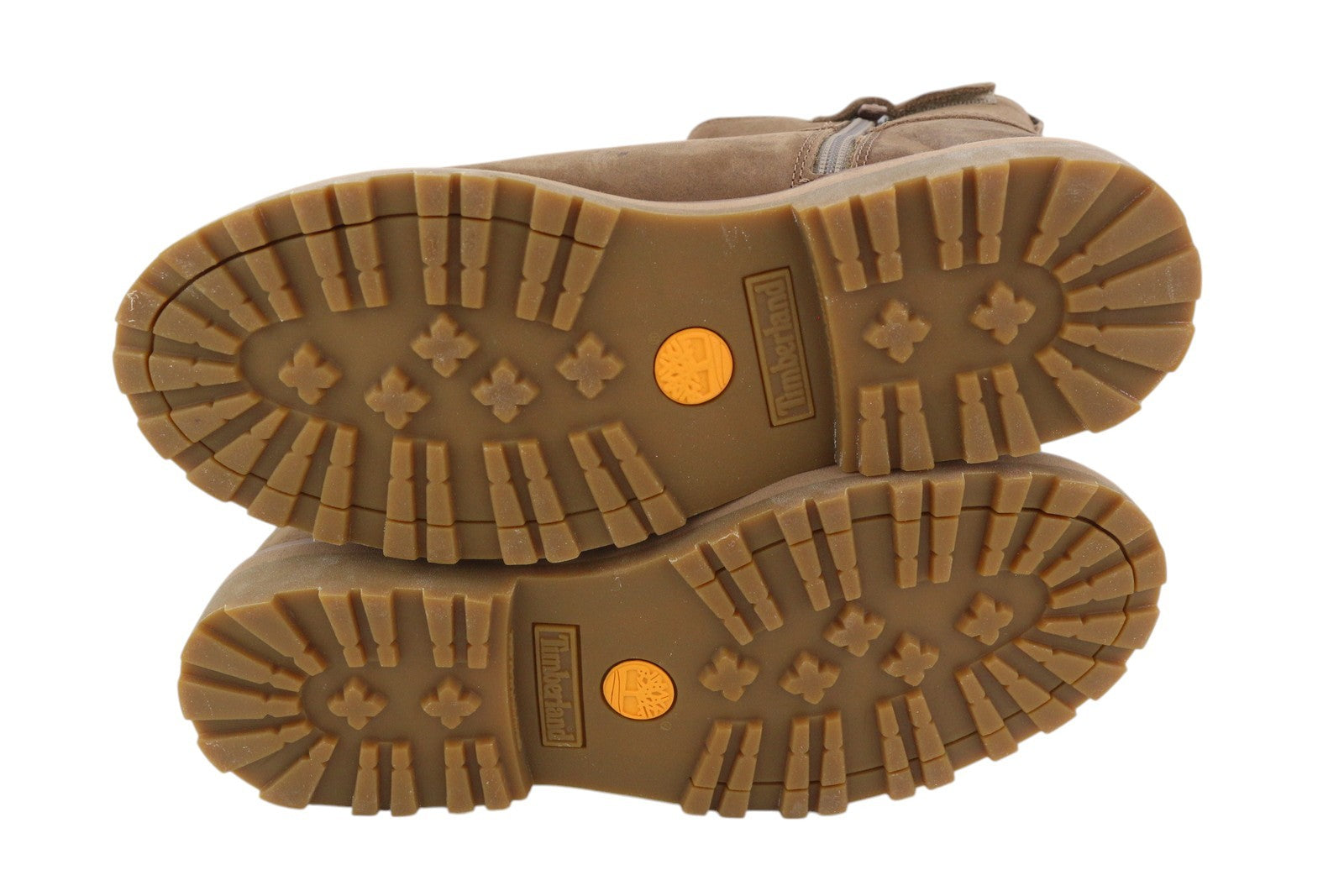 TIMBERLAND A2HHR Boy Boots EU37/38 Brown Leather Zip Almond Toe Design