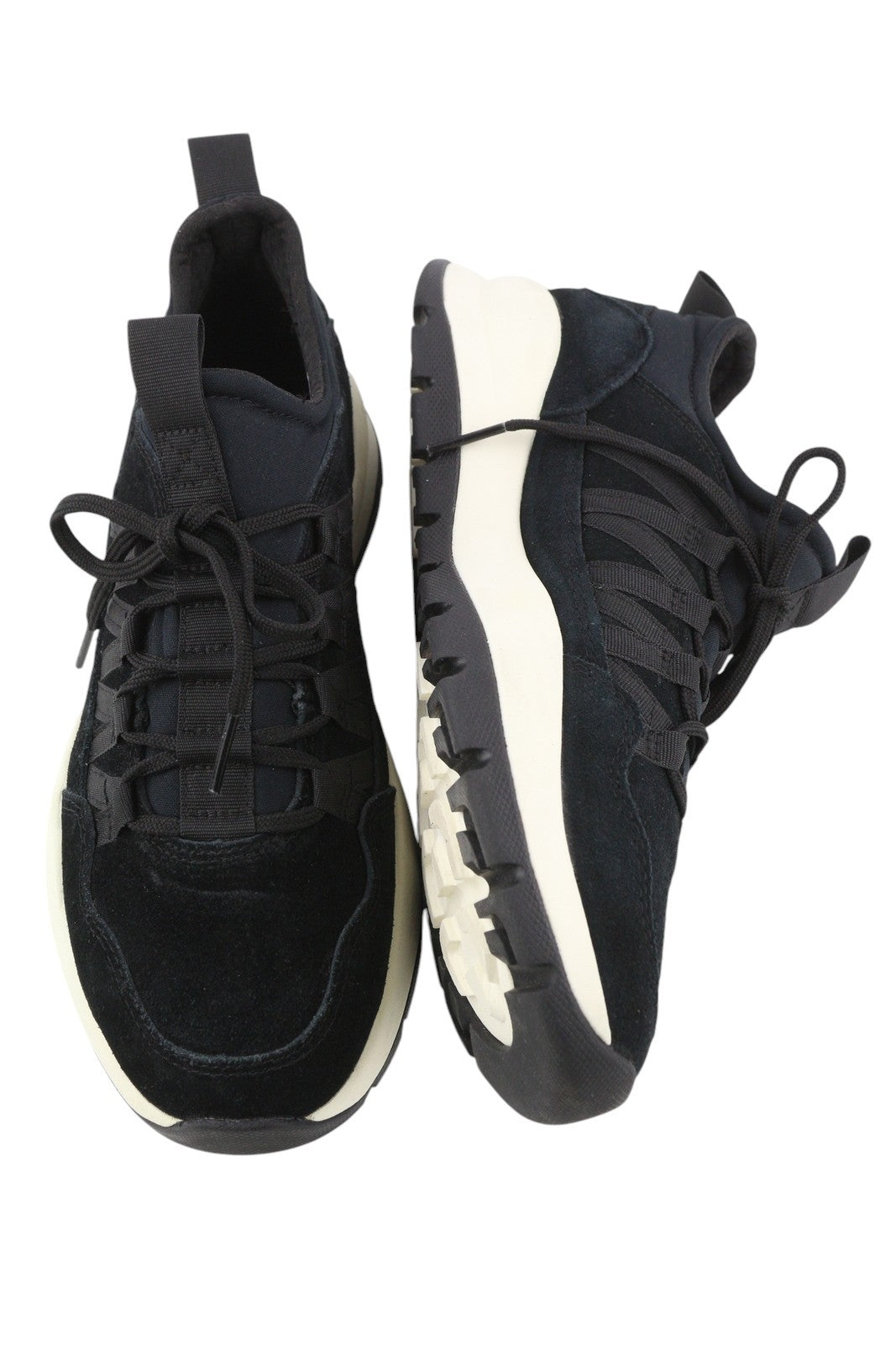 TIMBERLAND A24S9 Men Sneakers EU41.5/42 Black Suede Leather Trainers