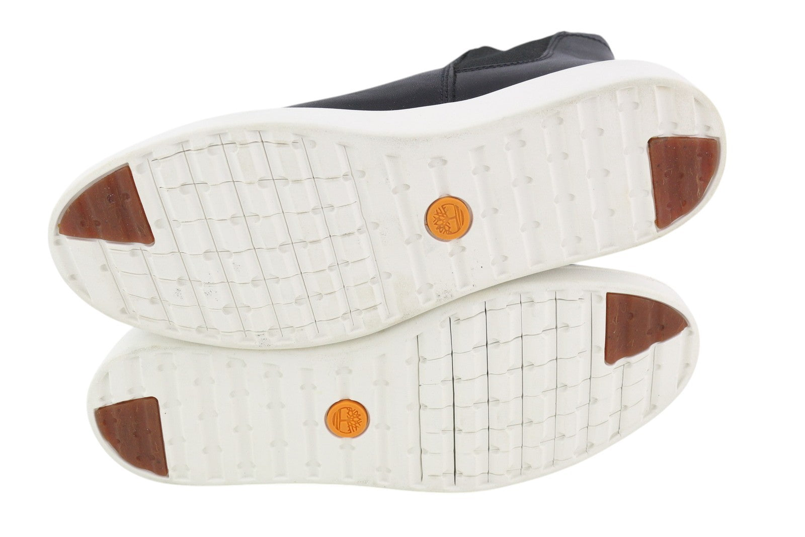 TIMBERLAND A2FUS Women Boots EU37/37.5 Black Pull On Leather Almond Toe