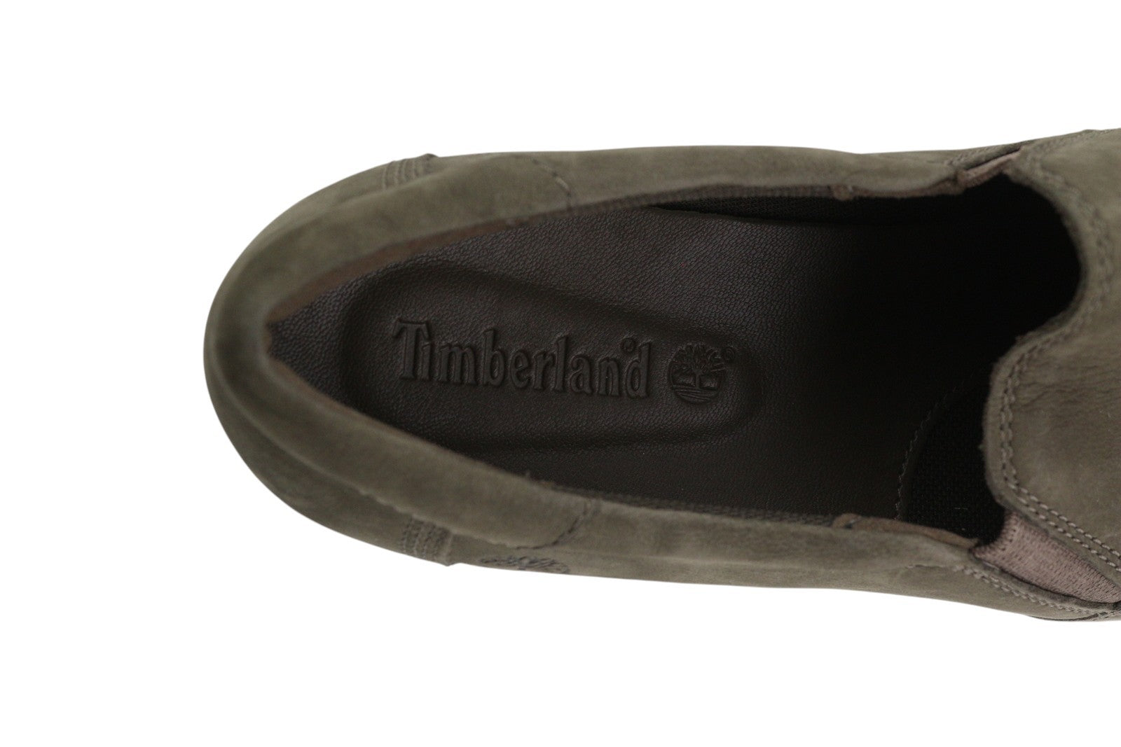 TIMBERLAND A1M9T Women Shoes EU40/41 Grey Pull On Leather Almond Toe