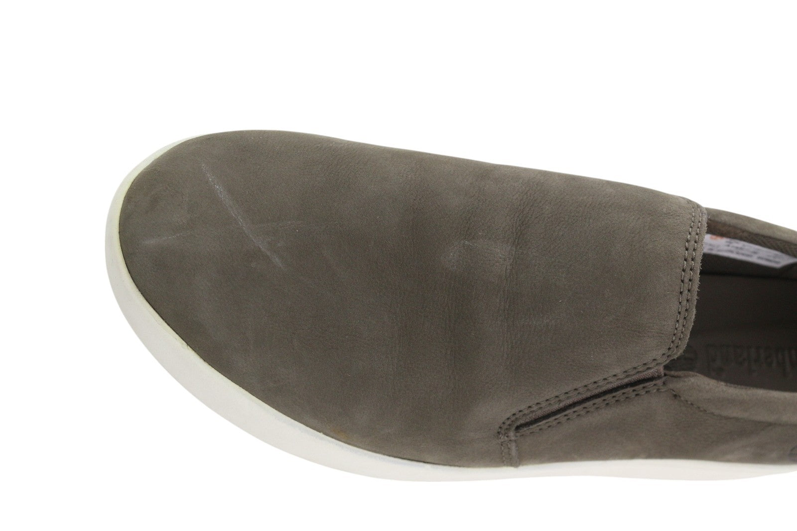 TIMBERLAND A1M9T Women Shoes EU40/41 Grey Pull On Leather Almond Toe