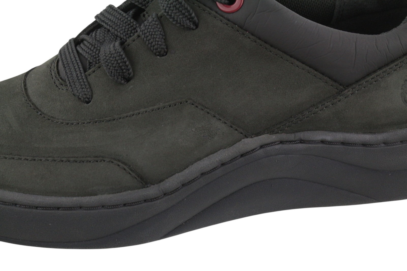 TIMBERLAND A25WA Women Shoes EU38/38.5 Black Low Top Laced Almond Toe