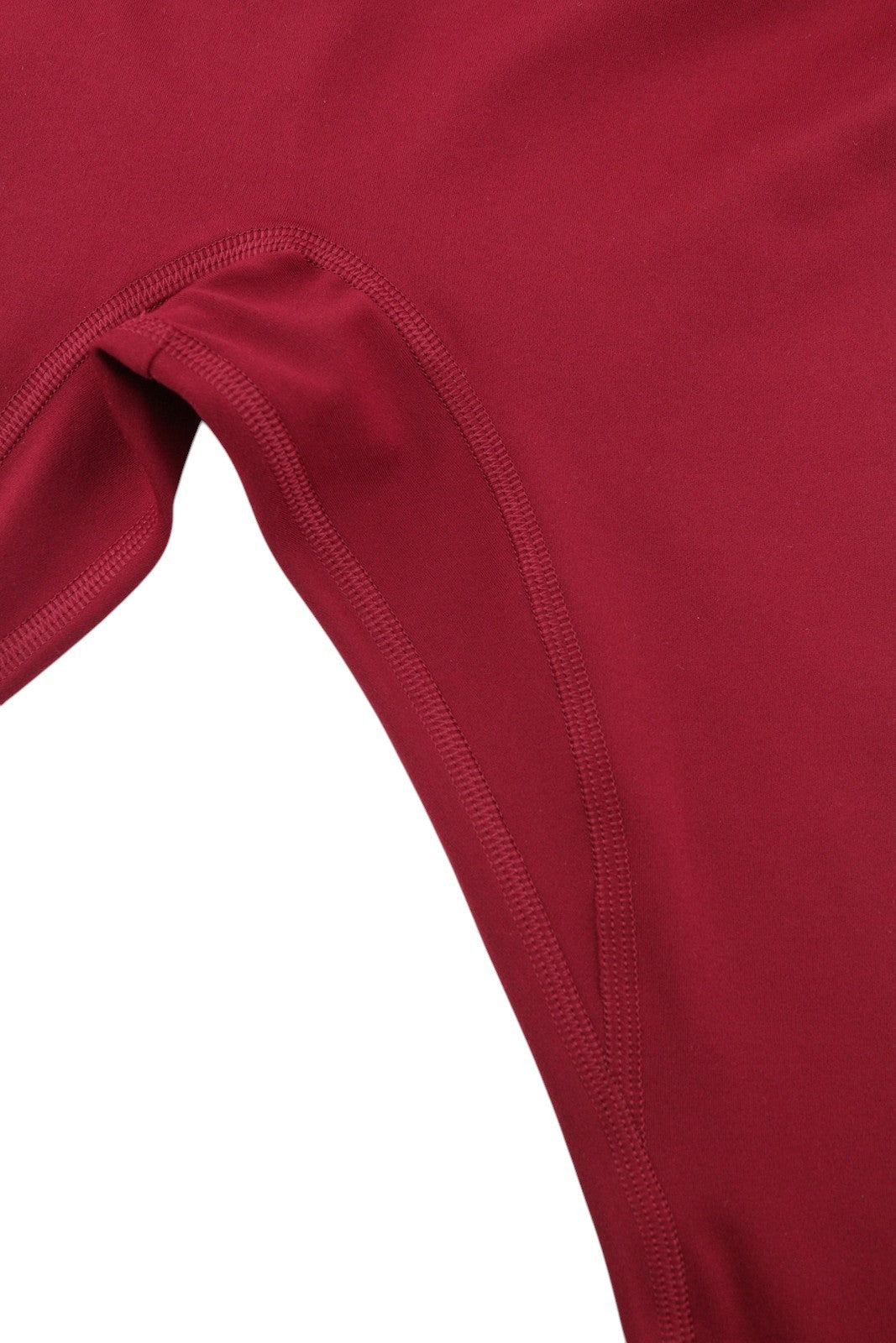 GYMSHARK B1A1T Women Leggings XS Red Stretch High Waist Sport Casual Logo