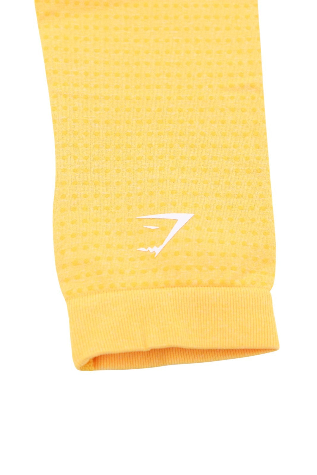 GYMSHARK Vital Women Leggings XS Yellow Seamless Stretch High Waist Fit