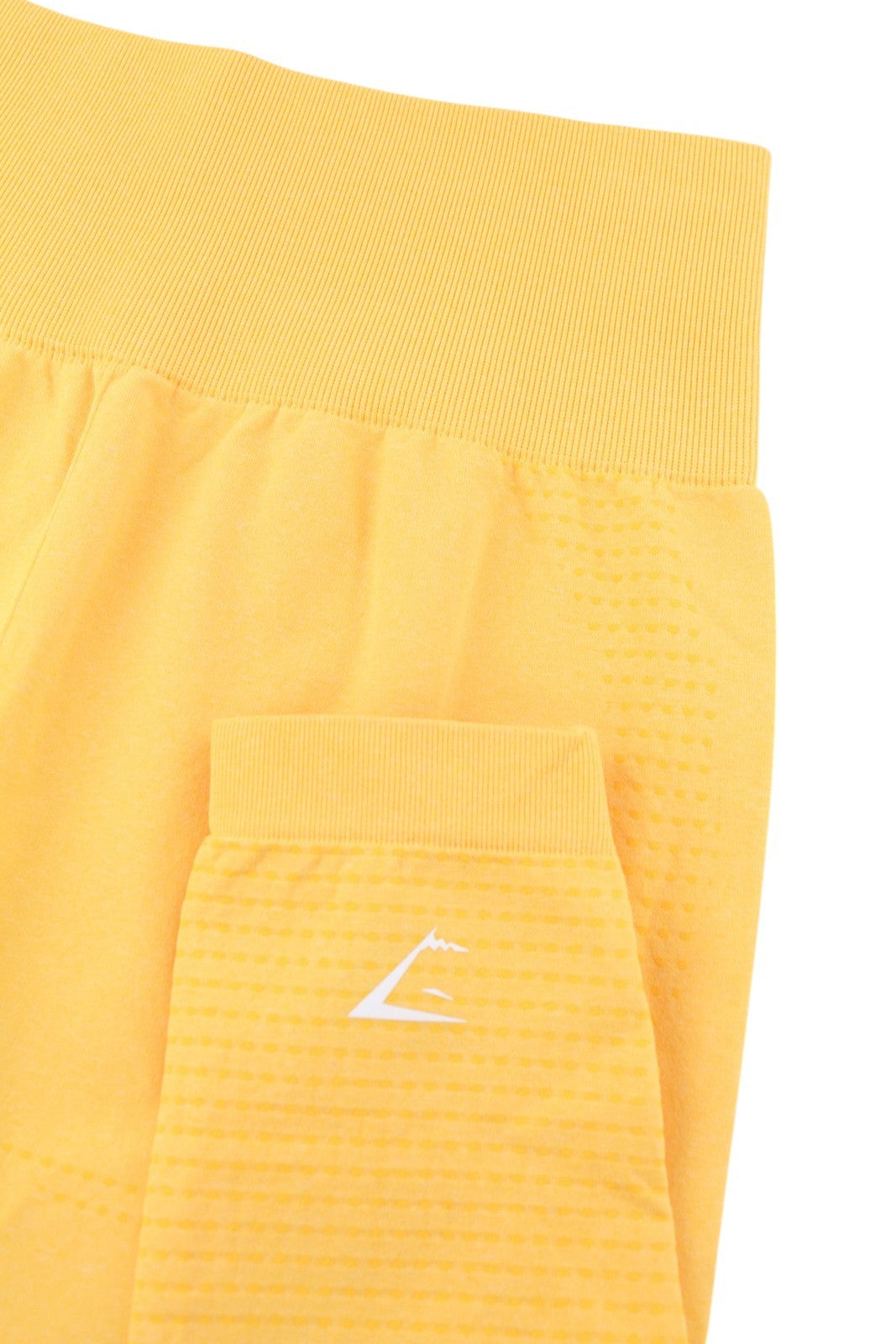 GYMSHARK Vital Women Leggings S Yellow Seamless Stretch High Waist Style