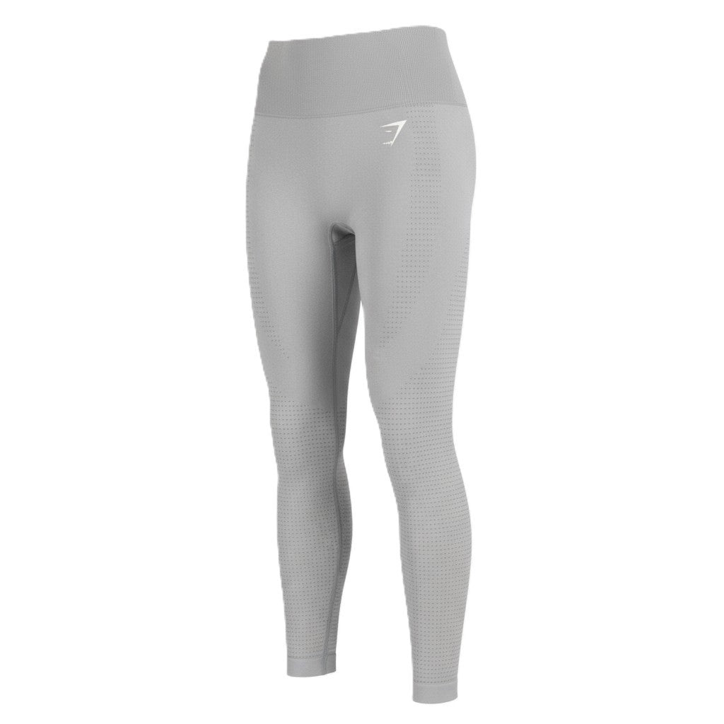 GYMSHARK Vital Women Leggings S Grey Seamless High Waist Stretch Fit