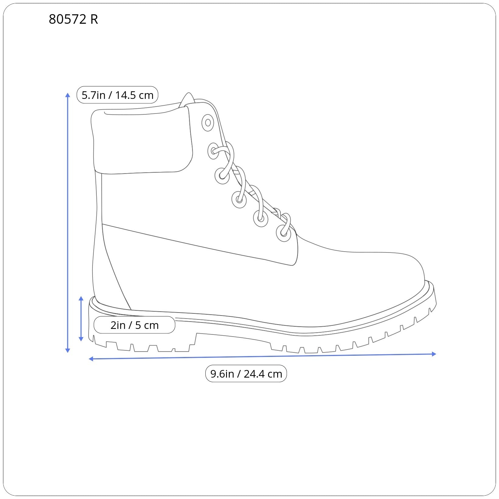 TIMBERLAND A2H41-A6319 moteriški batai EU37.5/38 juodos odos su raišteliais 