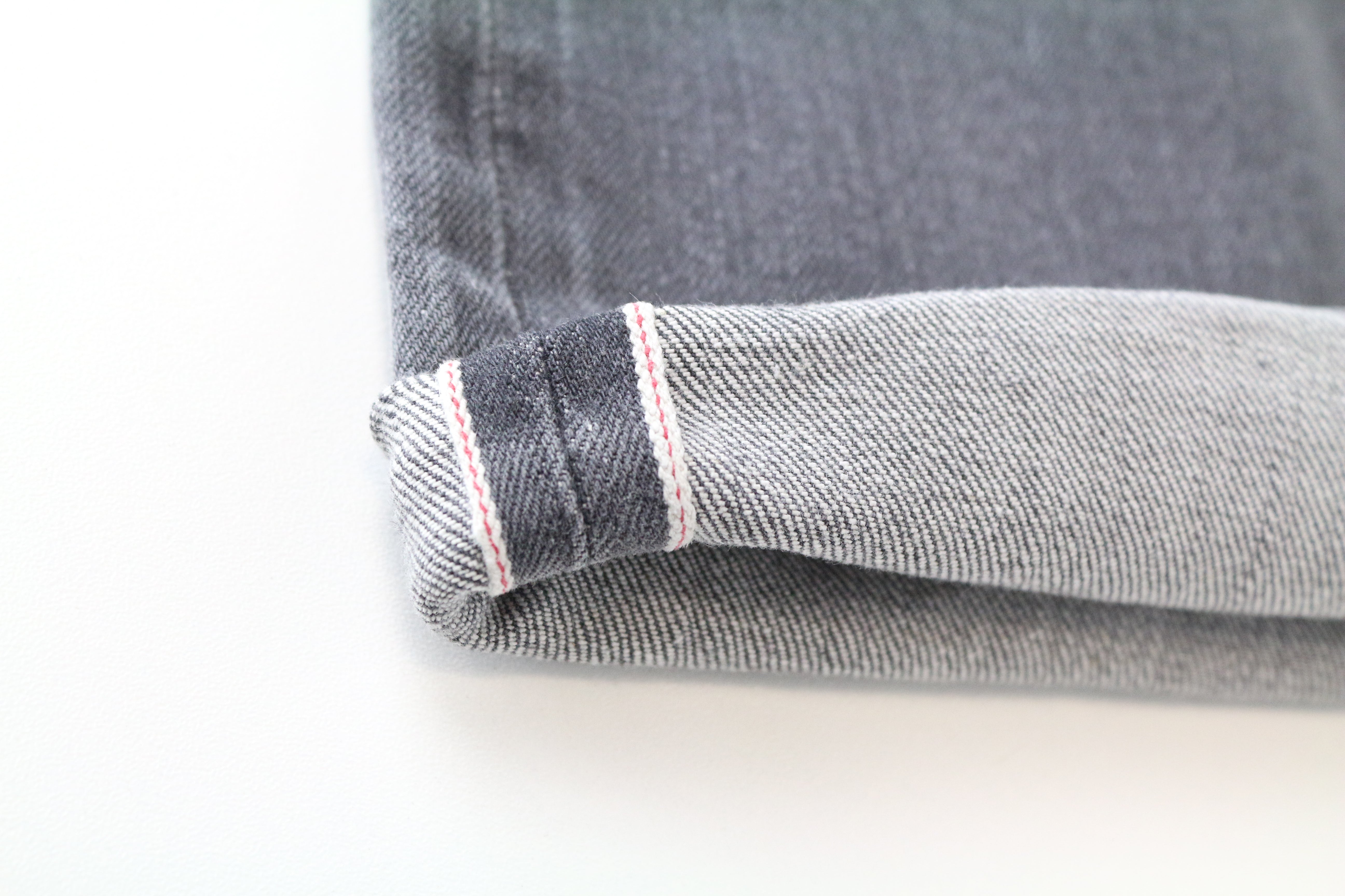 REPLAY Grover Men Jeans W30/L34 Selvedge Straight Grey Cotton Stretch Washed