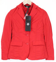 TUCANO URBANO Freccia Women's Jacket IT36 Red Lined Motorcycle  Breathable