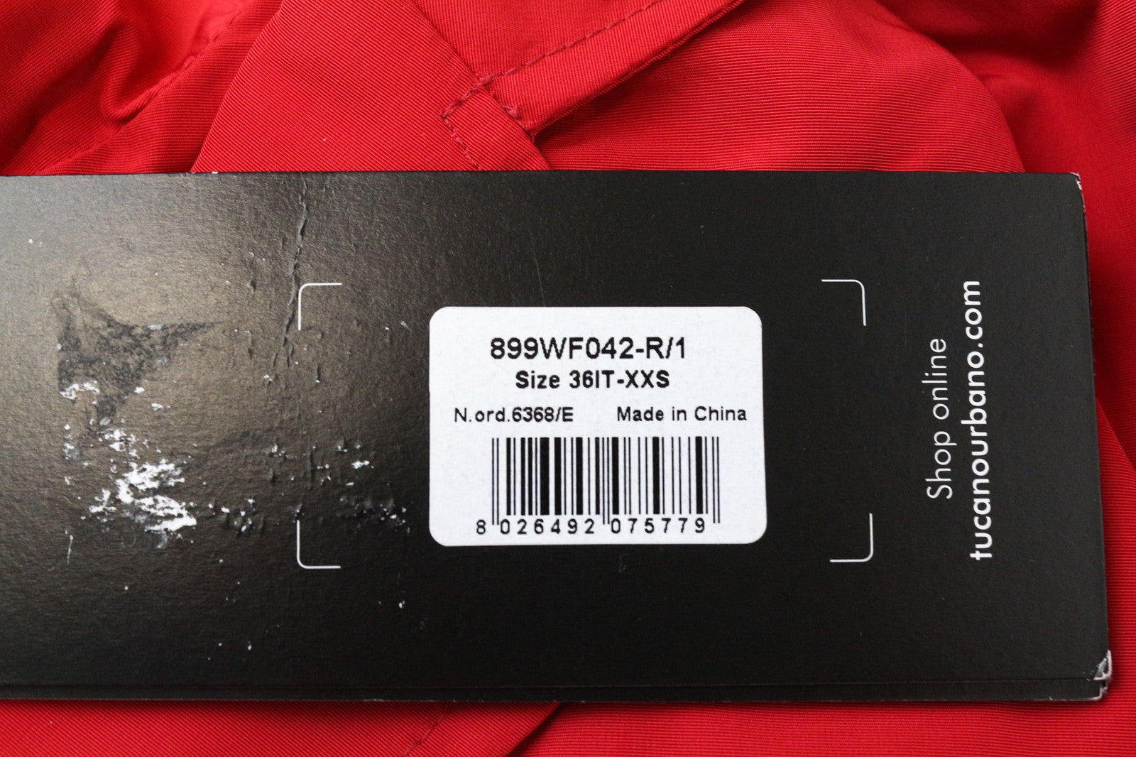 TUCANO URBANO Freccia Women's Jacket IT36 Red Lined Motorcycle  Breathable