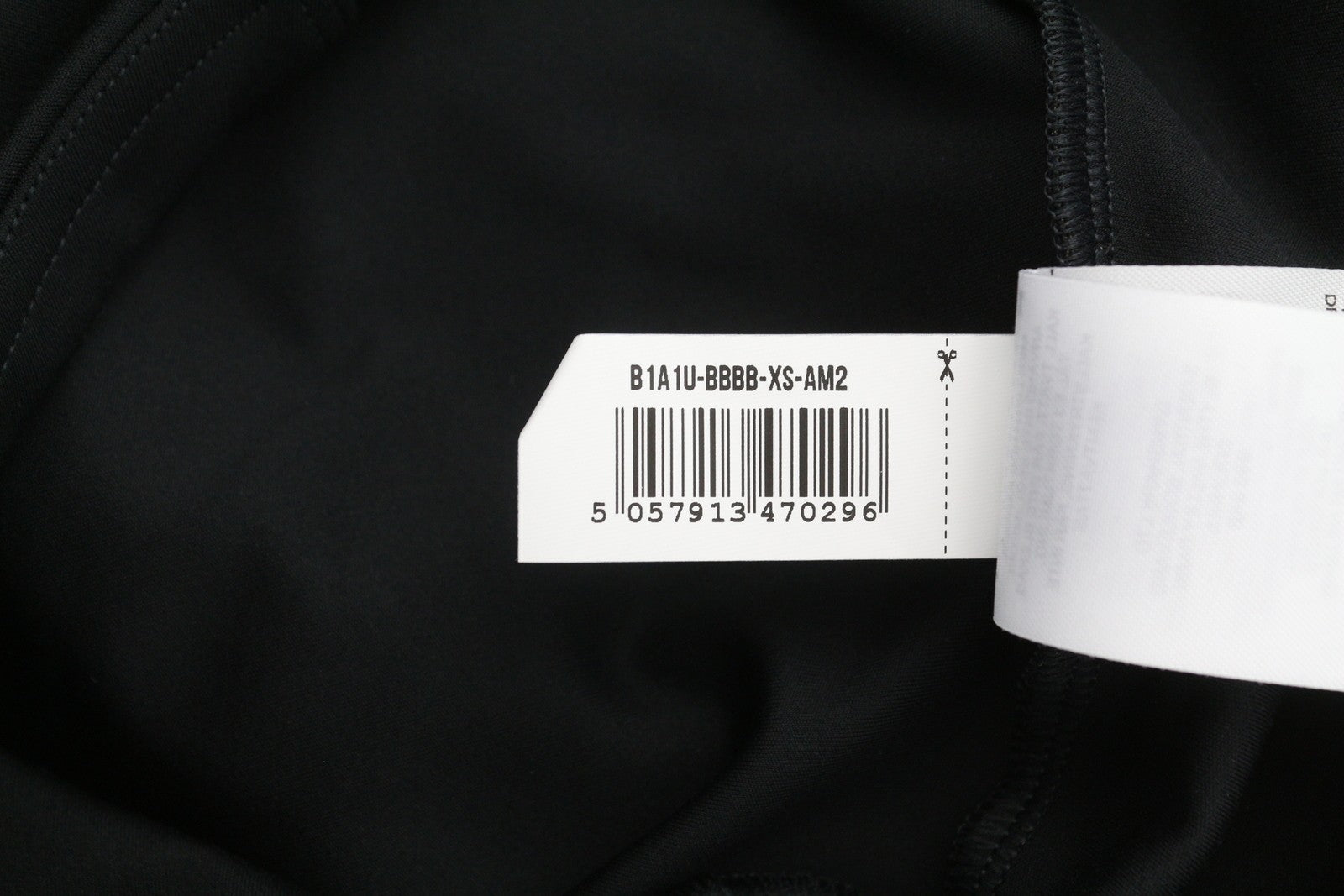 GYMSHARK B1A1U Women Leggings XS Black Cropped Training Stretch Sports Logo