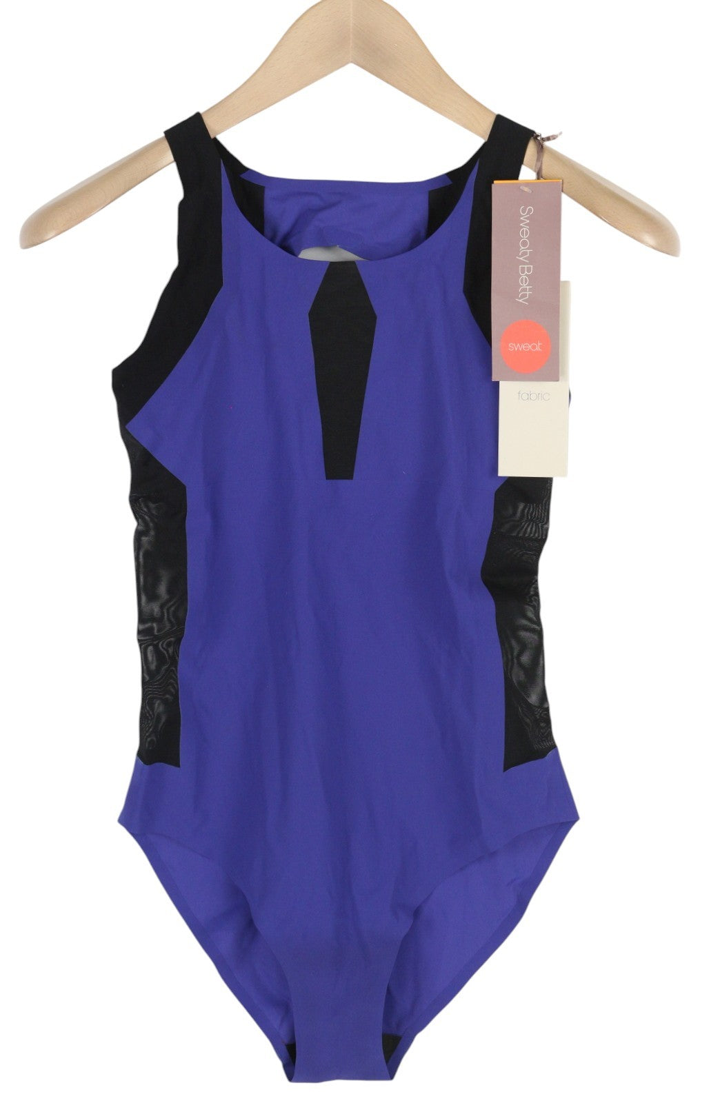 SWEATY BETTY Devant Dance Leotard Women Jumpsuit S Stretch Cut-Out Detail Fit