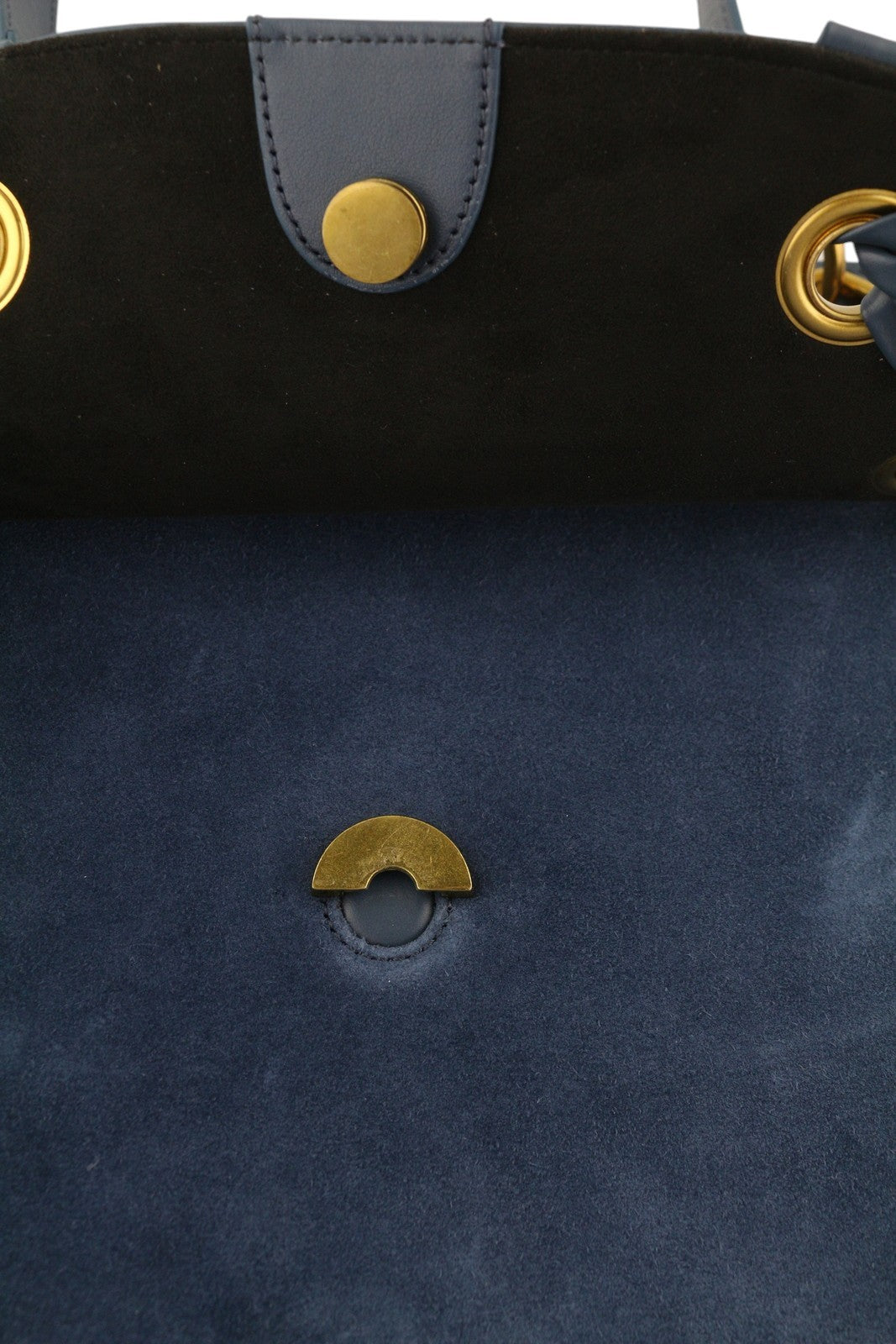 NAT & NIN Vittoria Women Bag OS Blue Leather Strap Crossbody Detachable Logo