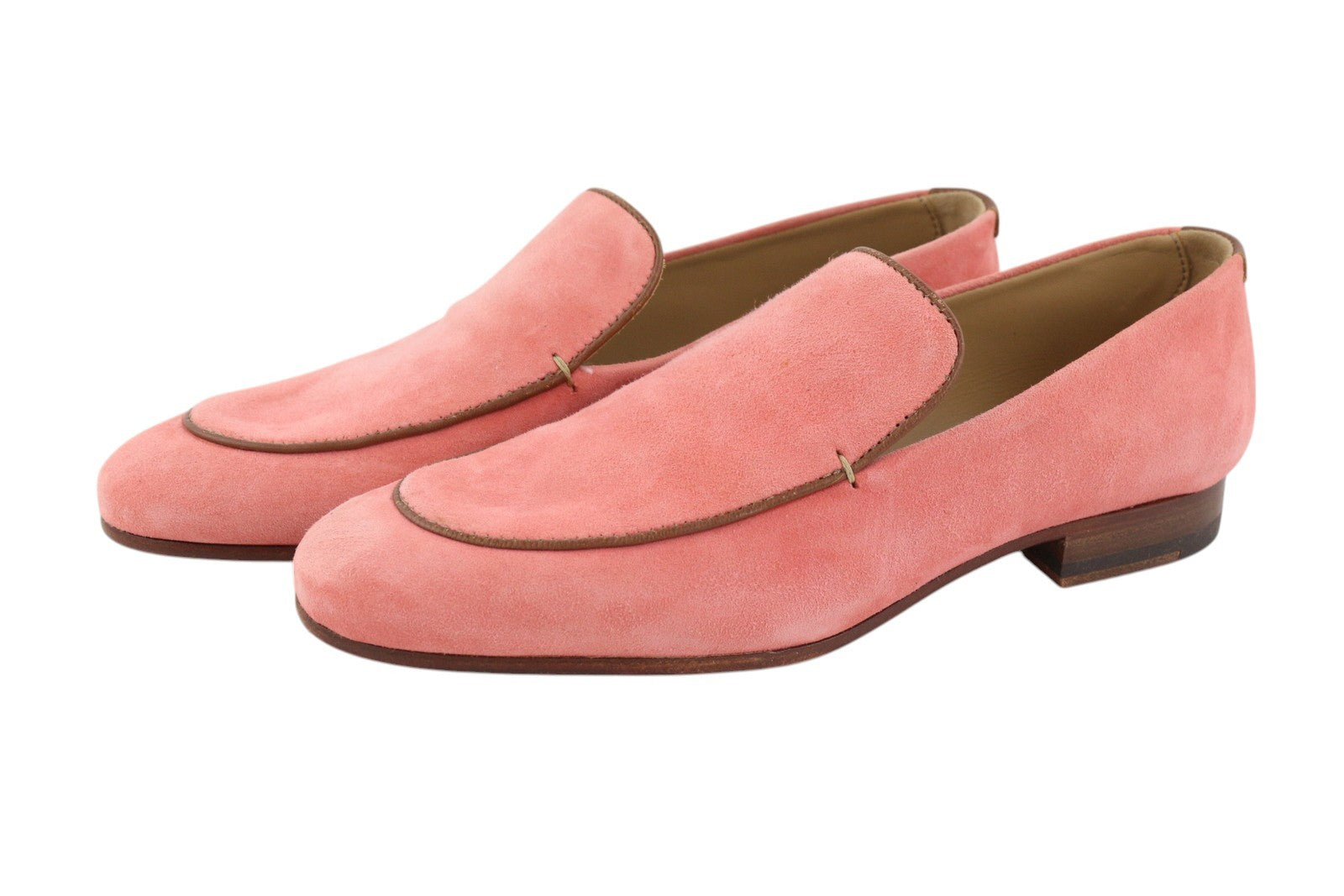 CLOSED Women Shoes EU36 Light Pink Suede Almond Toe Slip On Loafers Casual