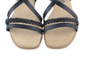 Black Leather Sandals