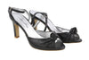 Black Leather Heels