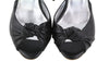 Black Leather Heels