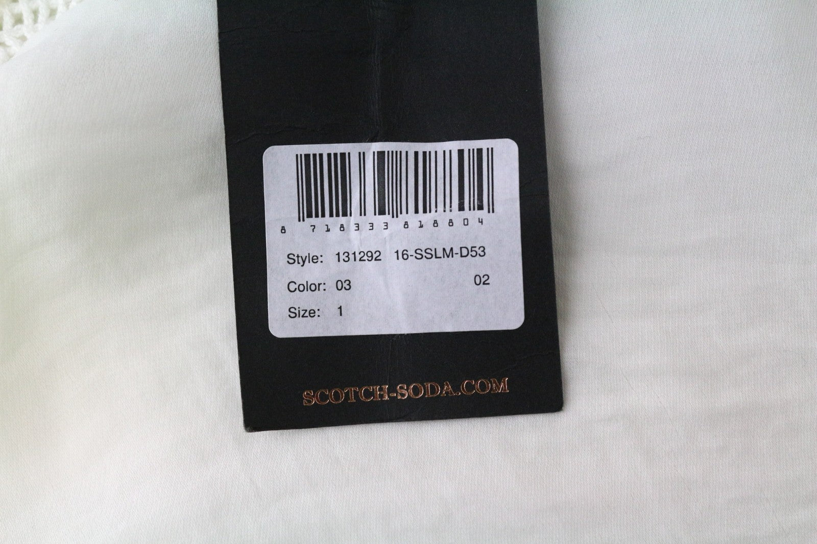 MAISON SCOTCH Women's T-Shirt S White Lightweight Short Sleeve Cotton Casual