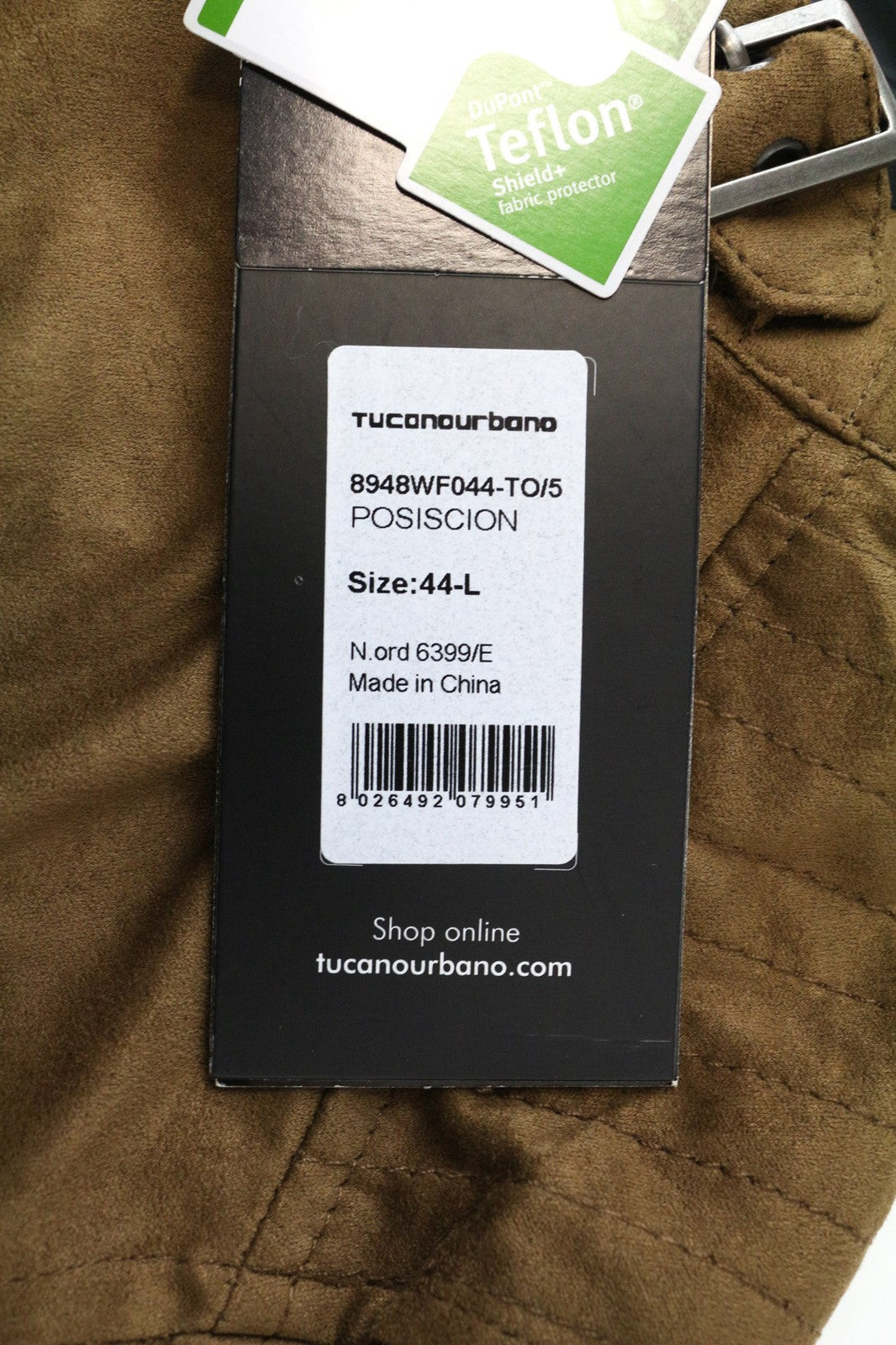 TUCANO URBANO Posiscion Women's Jacket IT44 Brown Suede Breathable Motorcycle