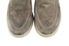 Grey Leather Casual Shoes