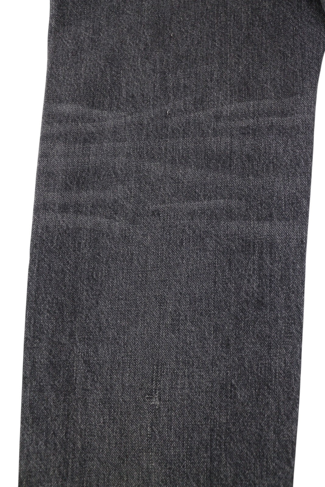 R13 Boyfriend Women Jeans 26 Leyton Black Faded Straight Cropped PF25 RRP699