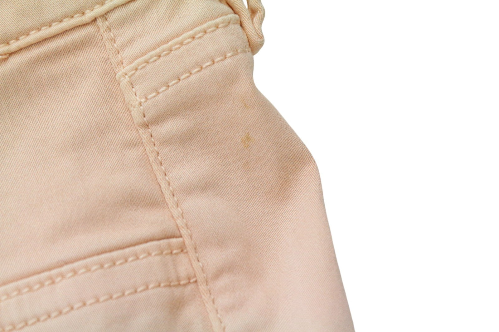 DENHAM Spray Women's Trousers W28/L32 Pink Super Tight Cotton Stretch Casual