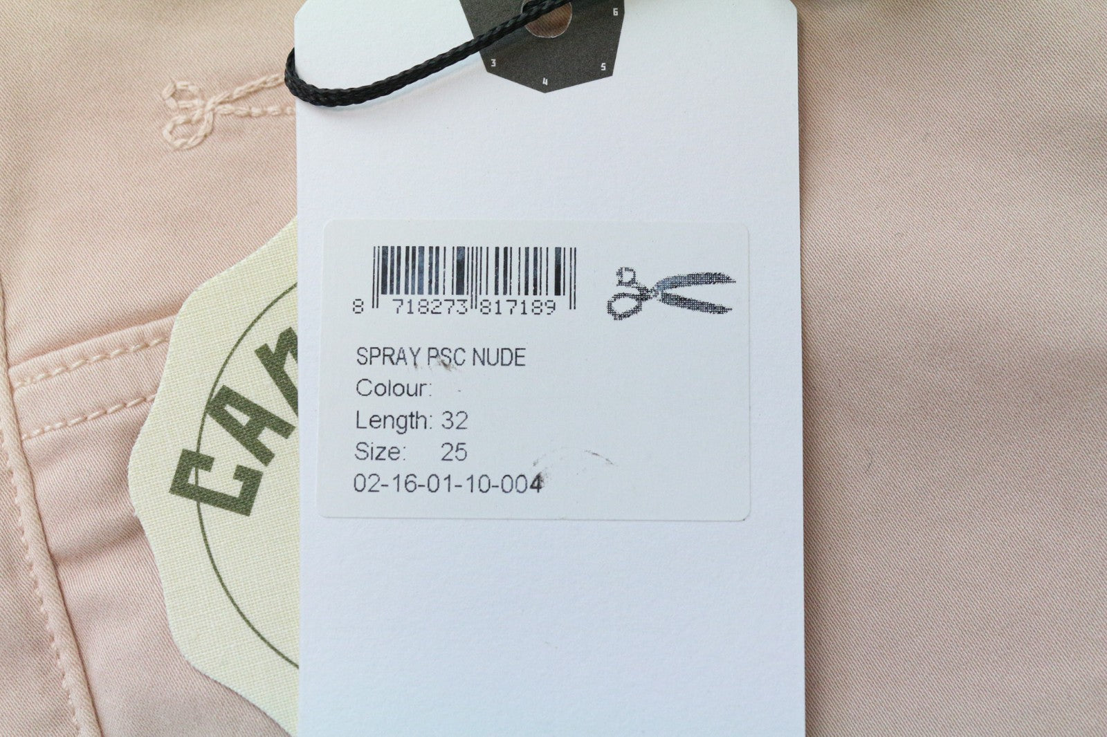 DENHAM Spray Women's Trousers W28/L32 Pink Super Tight Cotton Stretch Casual