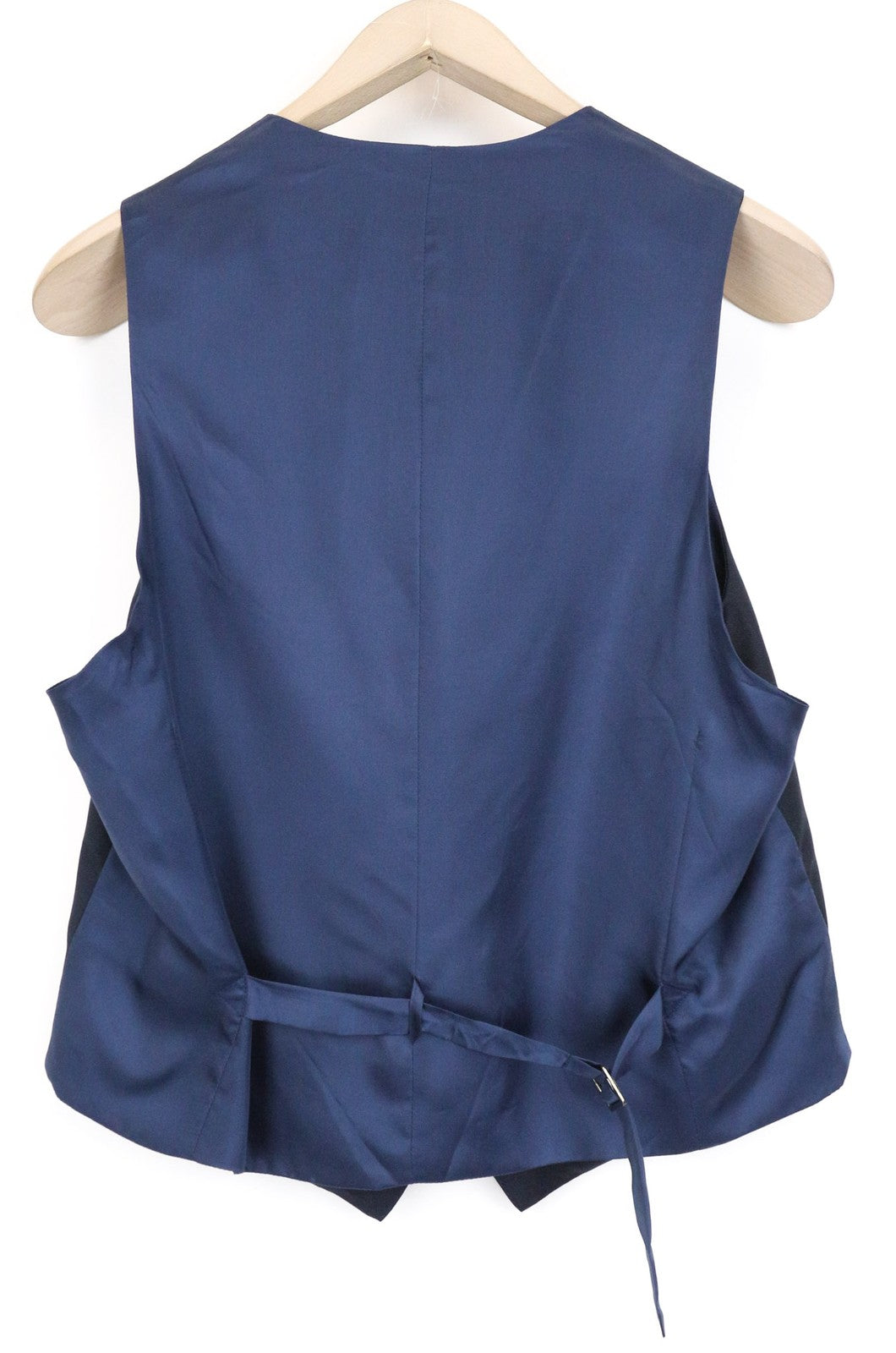 SUITSUPPLY Lazio vyriška liemenė UK36S, mėlyna, grynos vilnos, vieneilė, klasikinė 