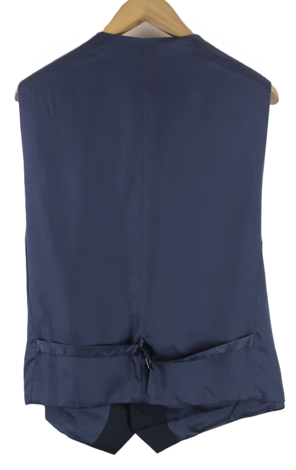 SUITSUPPLY Lazio UK50S Navy Wool 2Pc Waistcoat & Pants Suit Set for Men`S Button