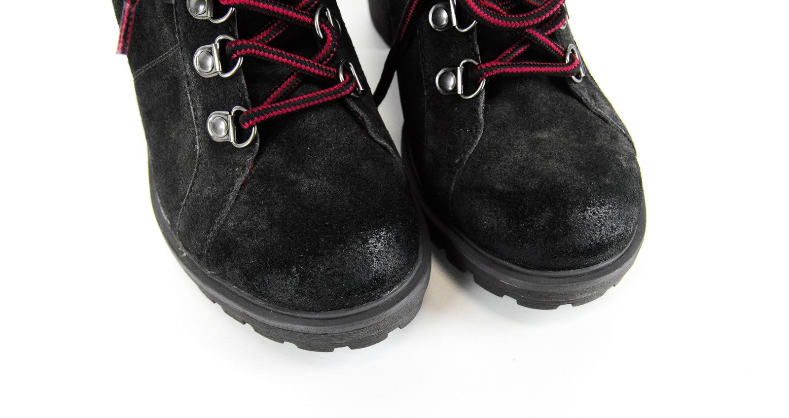 REPLAY Womens Boots EU40 Brown Suede Lace Ankle Heels Casual Footwear