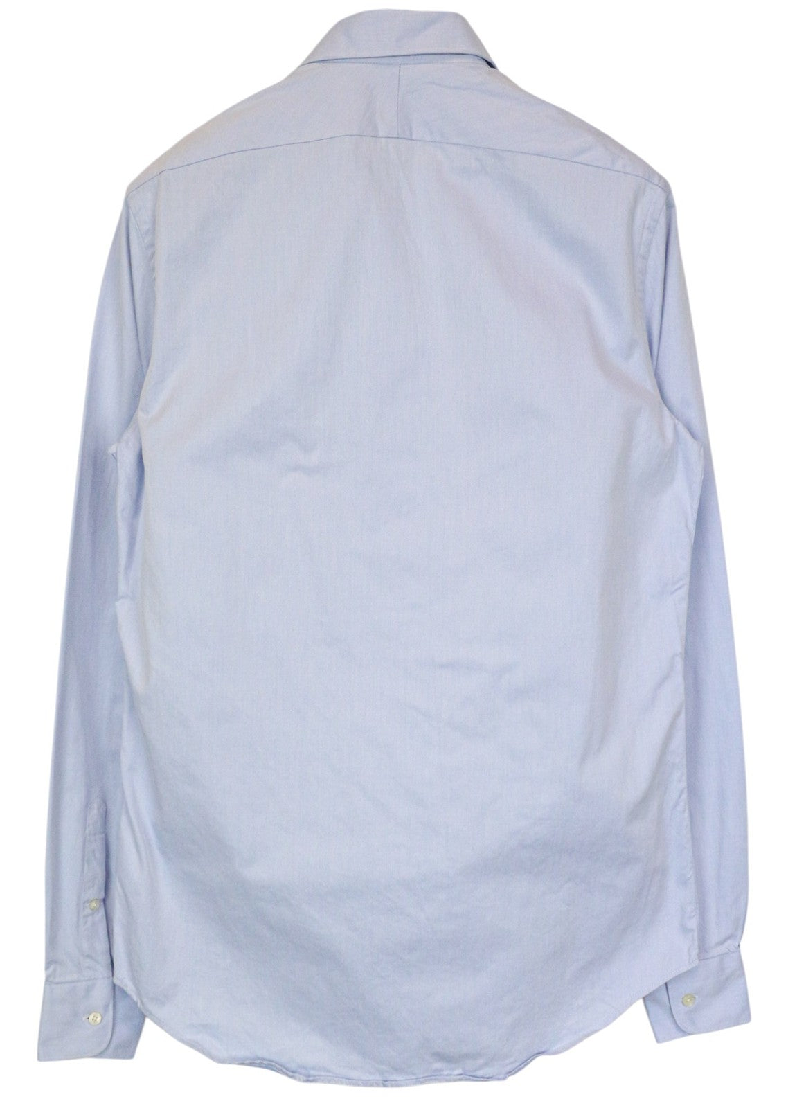 SUITSUPPLY Egyptian Cotton Men Formal Shirt 39-7 / 15 1/2L Blue Slim Fit Cutaway