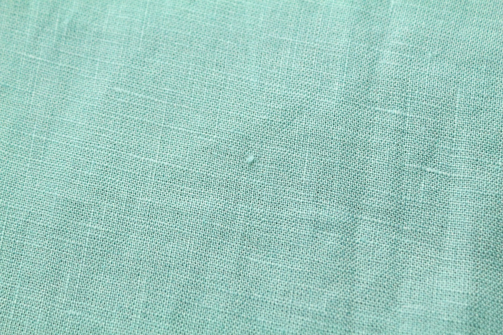 SUITSUPPLY Men's Formal Shirt 37/38/14.5/15 Slim Aqua Blue Linen Button