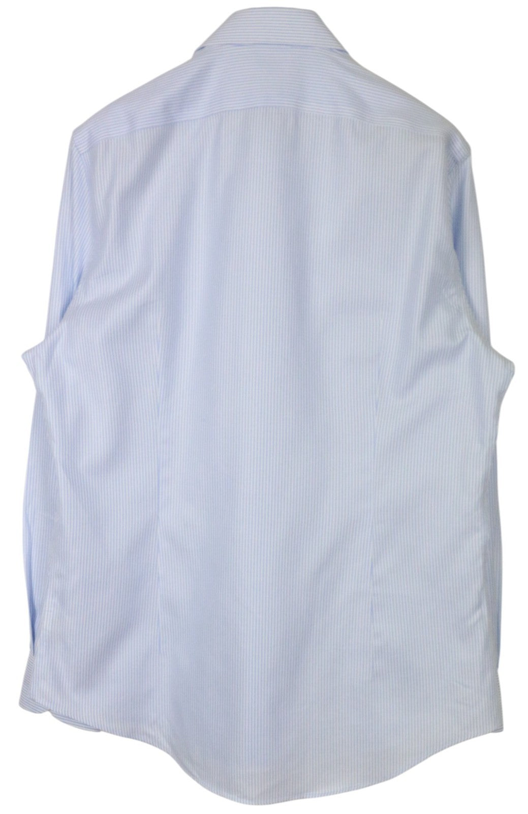 SUITSUPPLY Men's Formal Shirt 43/17 Extra Slim Blue Pure Cotton Button-Up Formal