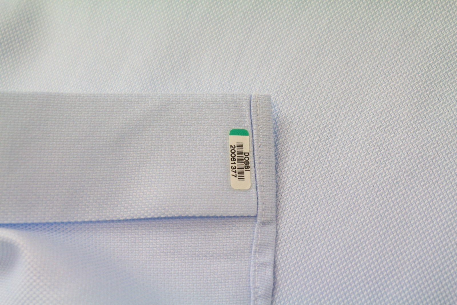 SUITSUPPLY Men's Formal Shirt 40L/15.75L Slim Fit Pure Cotton Blue Oxford Try On