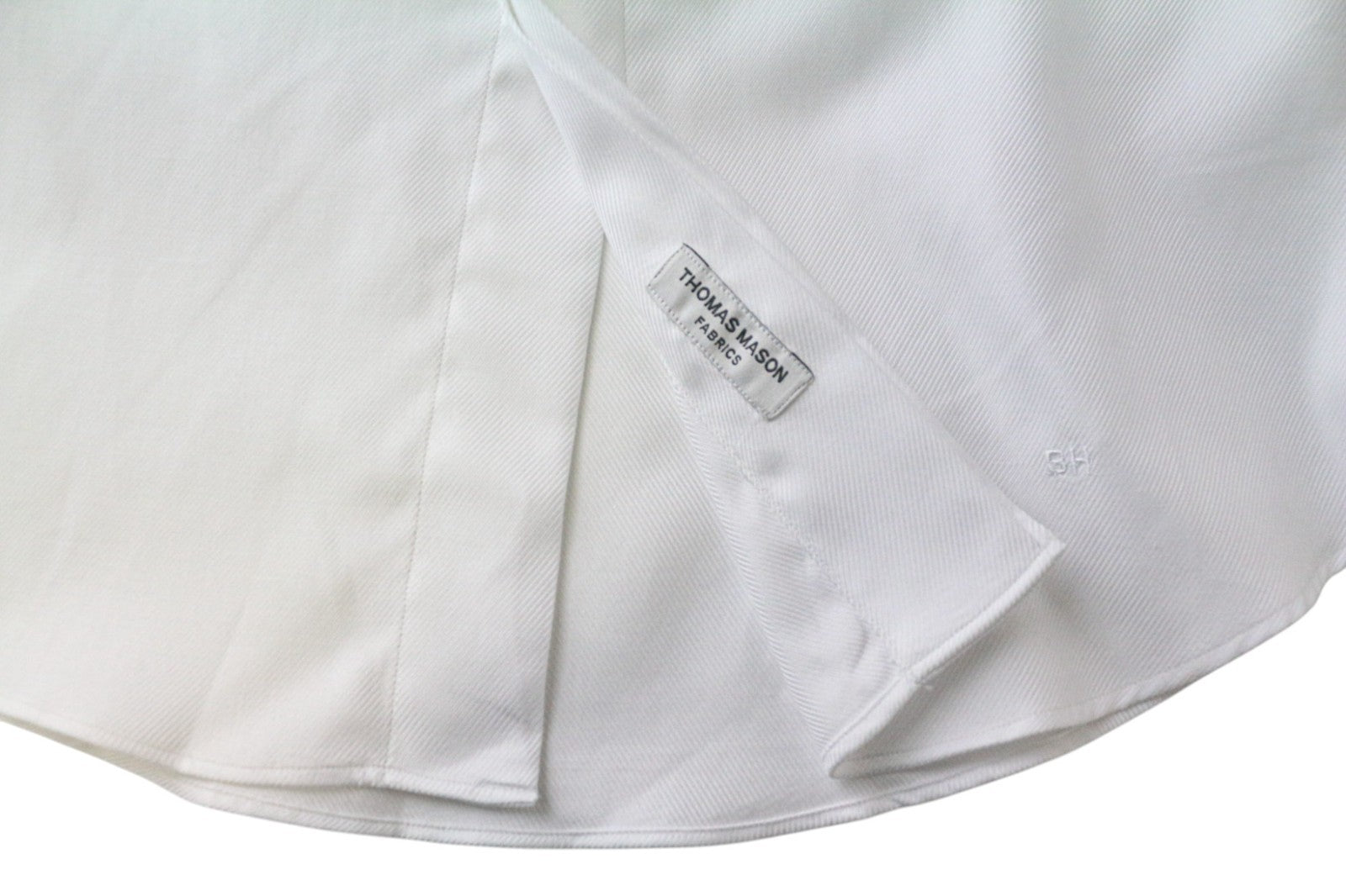 SUITSUPPLY Men's Formal Shirt XS Extra Slim White Cotton Long Sleeve Slim Fit